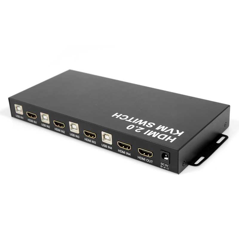 HDMI KVM Switch 4 In 1 Out