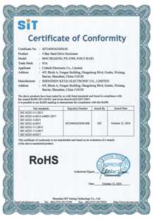 RoHS Certification